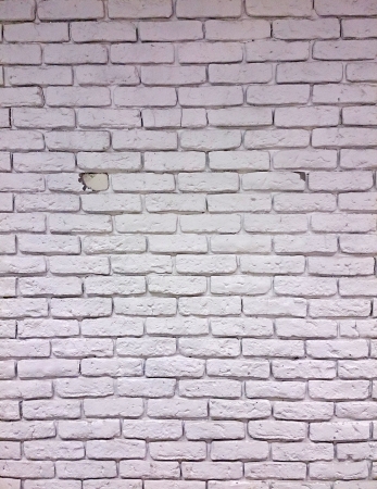 White brick wall backgroundの写真素材