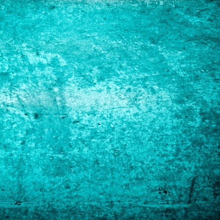 Abstract turquoise grunge backgroundの写真素材