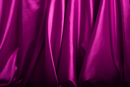 Pink silk background close upの写真素材