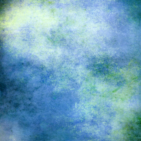 Green and blue dark backgroundの写真素材