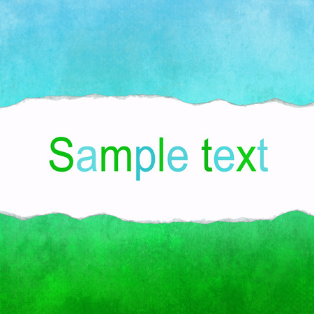 Turquoise and green canvas background with space for textの写真素材