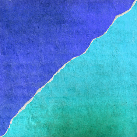 Blue and cyan concrete abstract background textureの写真素材