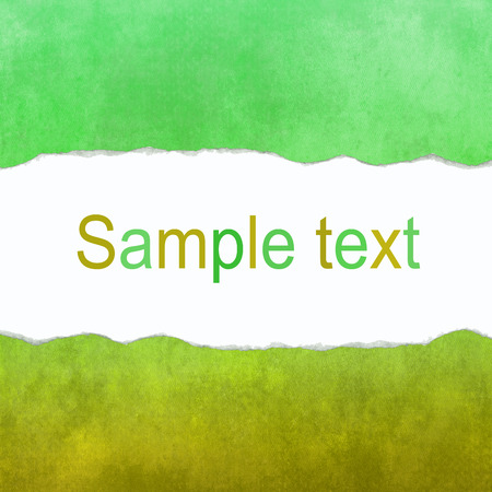 Yellow and green canvas background with space for textの写真素材
