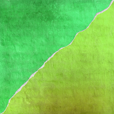 Yellow and green concrete abstract background textureの写真素材