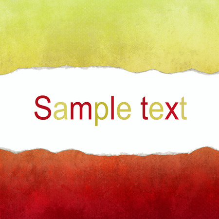 Yellow and red canvas background with space for textの写真素材