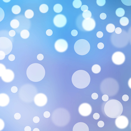 Blue light bokeh backgroundの写真素材