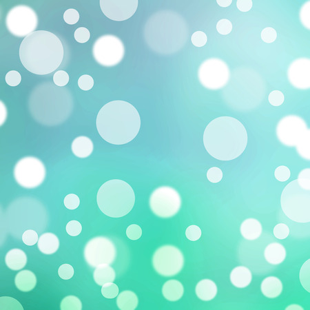 Cyan light bokeh backgroundの写真素材