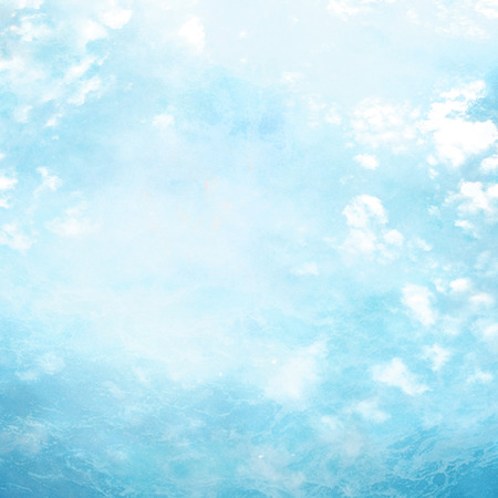 Cyan soft background textureの写真素材