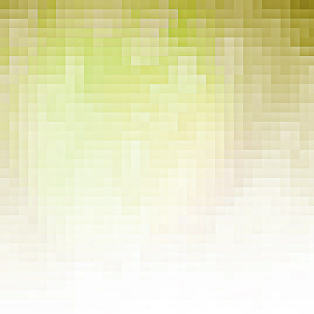 Abstract yellow pixel backgroundの写真素材