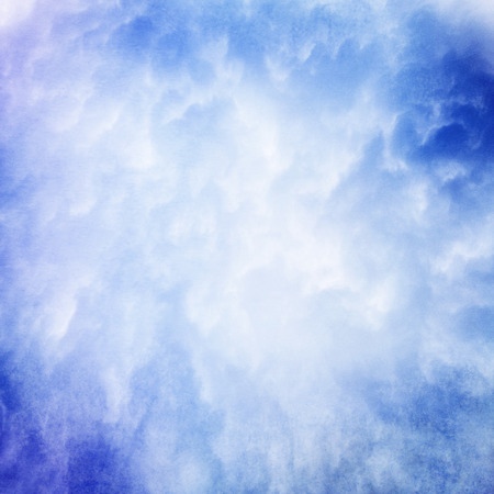 Blue cloud texture backgroundの写真素材