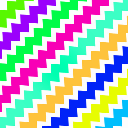 Seamless geometric pattern with zigzagsの写真素材