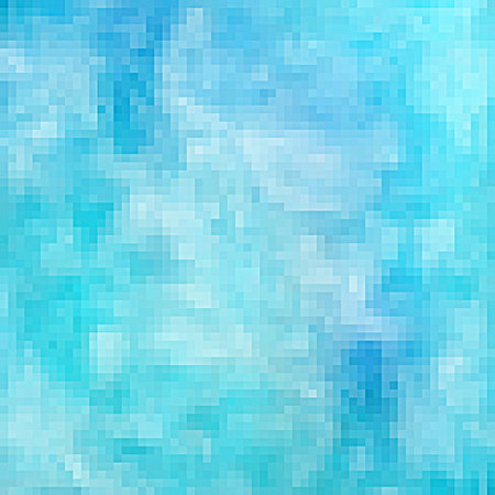 Pastel turquoise pixel backgroundの写真素材
