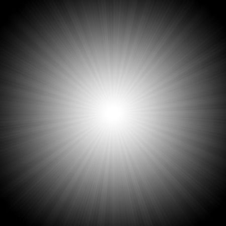 Black and white starburst effectの写真素材