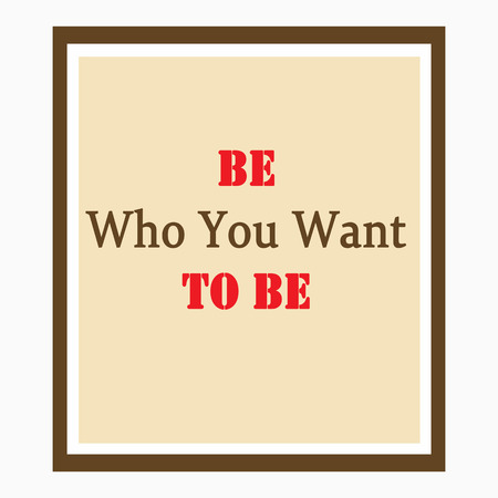 Inspirational and motivational quote. Effects poster, frame, colors background and colors text are ideal for print poster, card, shirt, mug.の写真素材