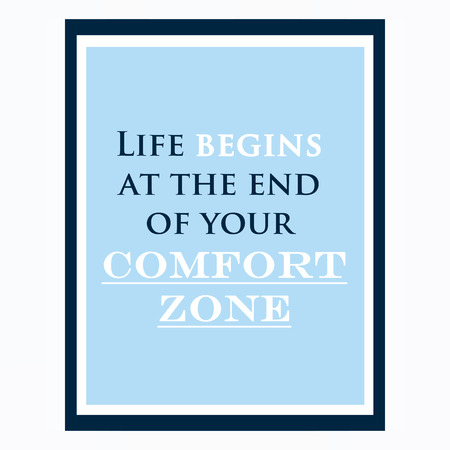 Inspirational and motivational quote. Effects poster, frame, colors background and colors text are editable. Ideal for print poster, card, shirt, mug.の写真素材