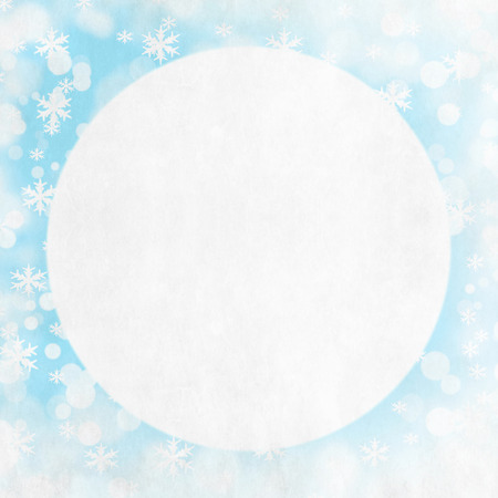 Christmas snowflakes background with space for textの写真素材