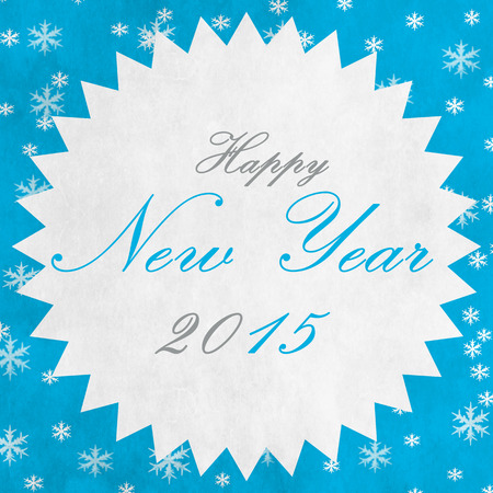 Happy New Year 2015の写真素材