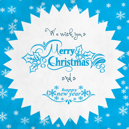 Merry Christmas Season Greetings Quoteの写真素材