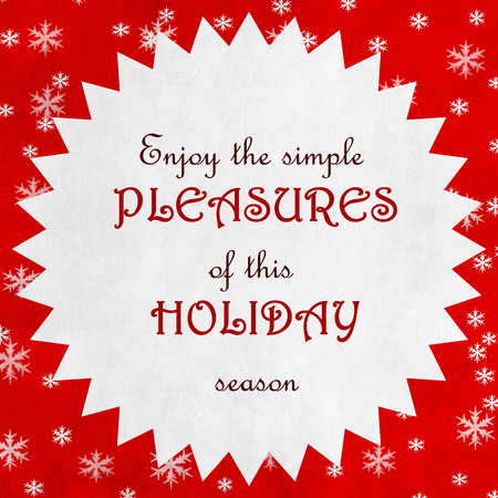 Merry Christmas Season Greetings Quoteの写真素材