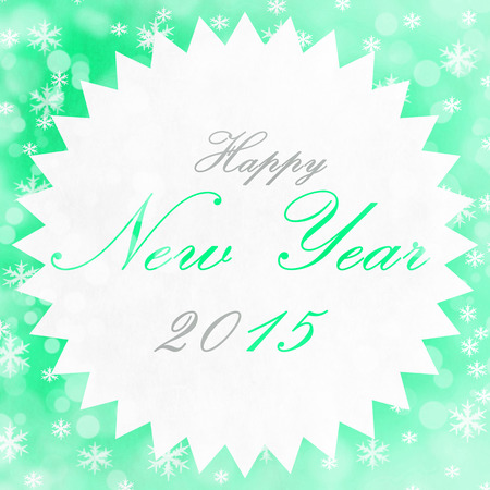Happy New Year 2015の写真素材