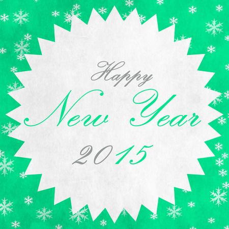 Happy New Year 2015の写真素材