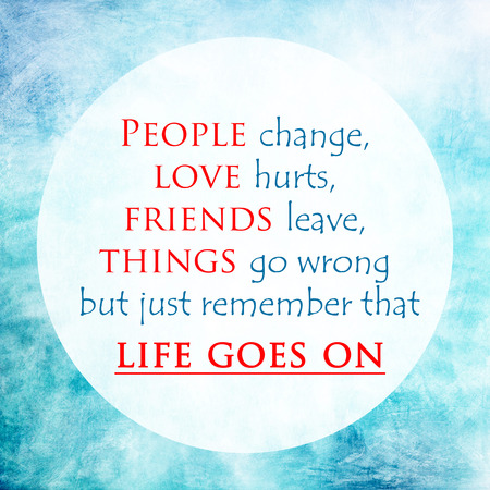 Inspirational and motivational quote. Effects poster, frame, colors background and colors text are editable. Ideal for print poster, card, shirt, mug.の写真素材