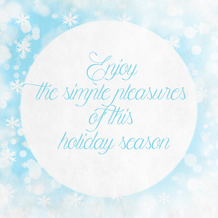 Merry Christmas Season Greetings Quoteの写真素材