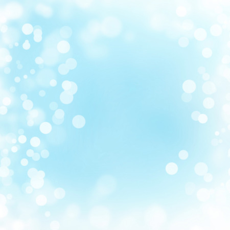 Pastel turquoise bokeh backgroundの写真素材