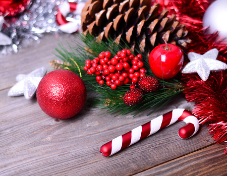Christmas ornamentsの写真素材