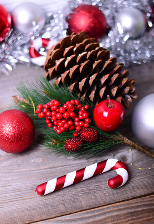 Christmas ornamentsの写真素材