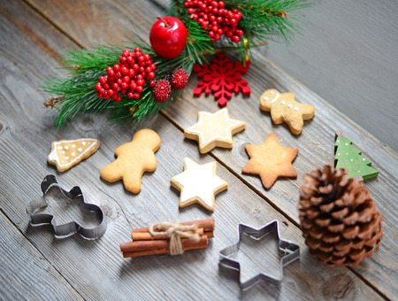 Christmas cookiesの写真素材
