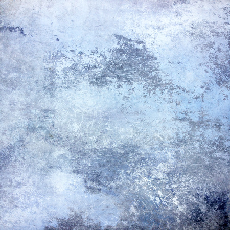 Blue scratched grunge backgroundの写真素材
