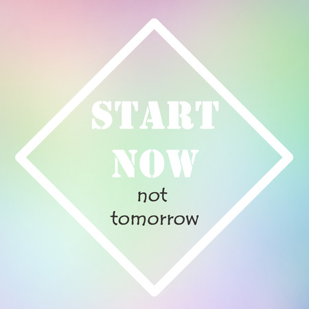 Colorful pastel quote backgroundの写真素材
