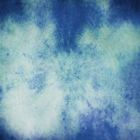 Vintage blue distressed backgroundの写真素材