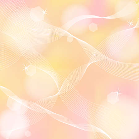 background with abstract lines, delicate background, delicate pink background with highlightsのイラスト素材
