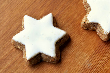 cookies in form of star