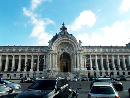 a museum in center of paris, franceのeditorial素材