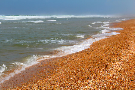 A waves on the pacific oceanの写真素材