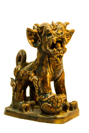 2 Lion,Puppet makingの写真素材