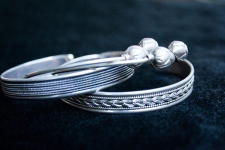 bracelets Lotus budの写真素材