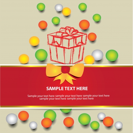 Merry christmas, colorful,Vector のイラスト素材