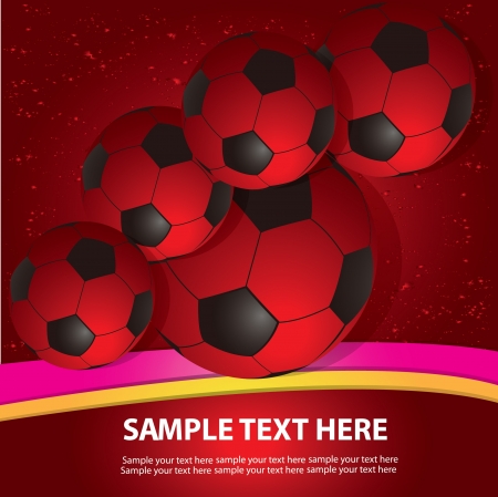 vector abstract football design illustrationvector abstract football design illustrationのイラスト素材