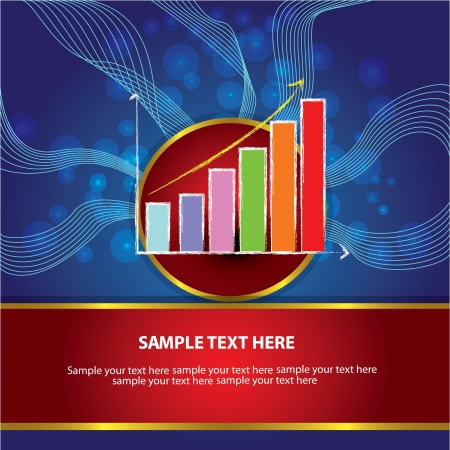 Business graph,Vector のイラスト素材