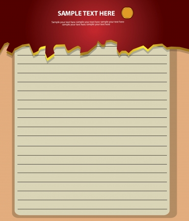 Paper ,Vectorのイラスト素材