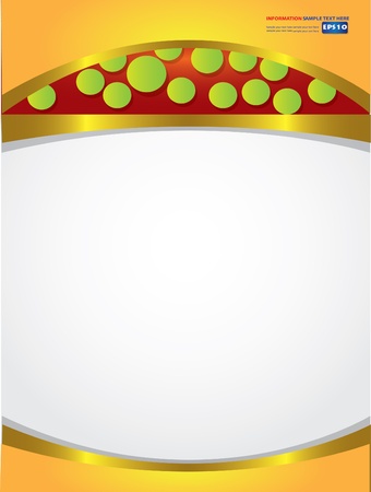 Colorful frame for text,Vectorのイラスト素材