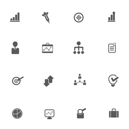 Business,management ,icon set,vector のイラスト素材