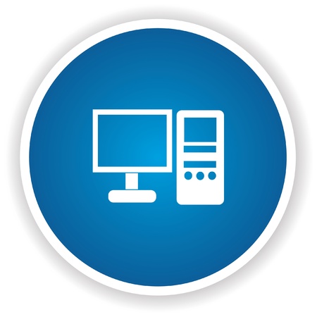 Computer sign のイラスト素材