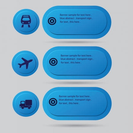 Transport sign,blank for textのイラスト素材