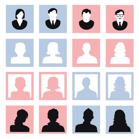 Avatar,User,vector のイラスト素材