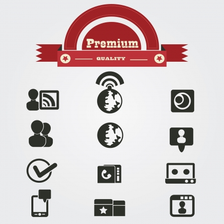 Technology and mobile phone sign,vector のイラスト素材